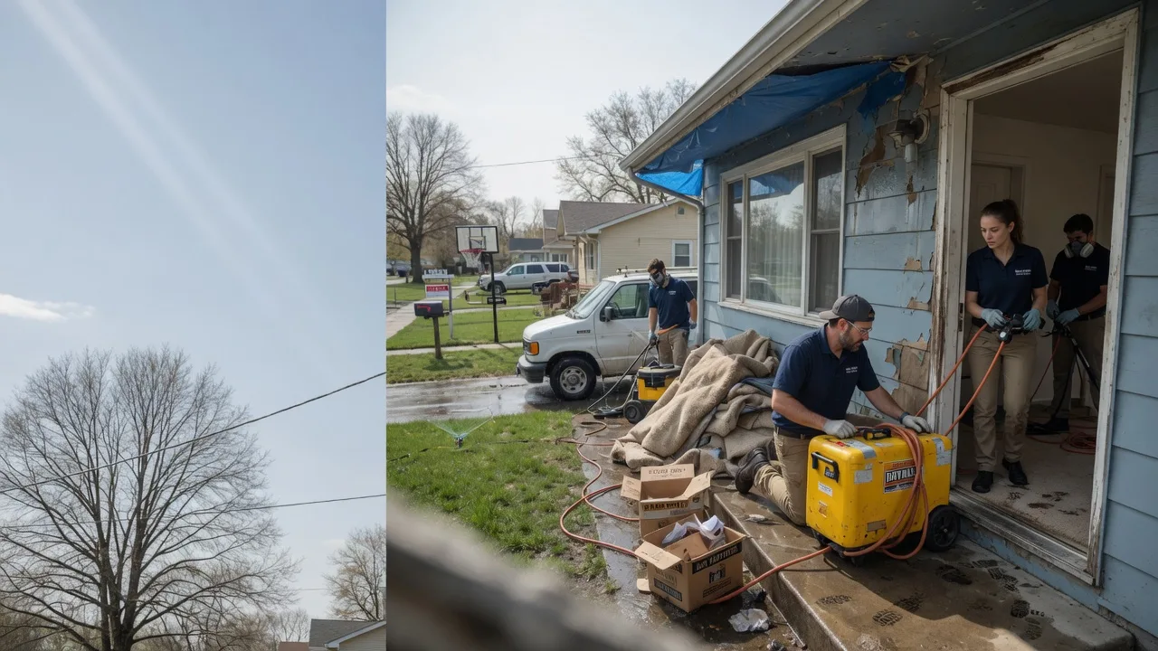 Basement Flood Cleanup in Bolckow, MO near me